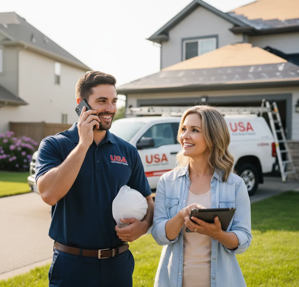 USA Roof Repair Experts customer support in Saginaw